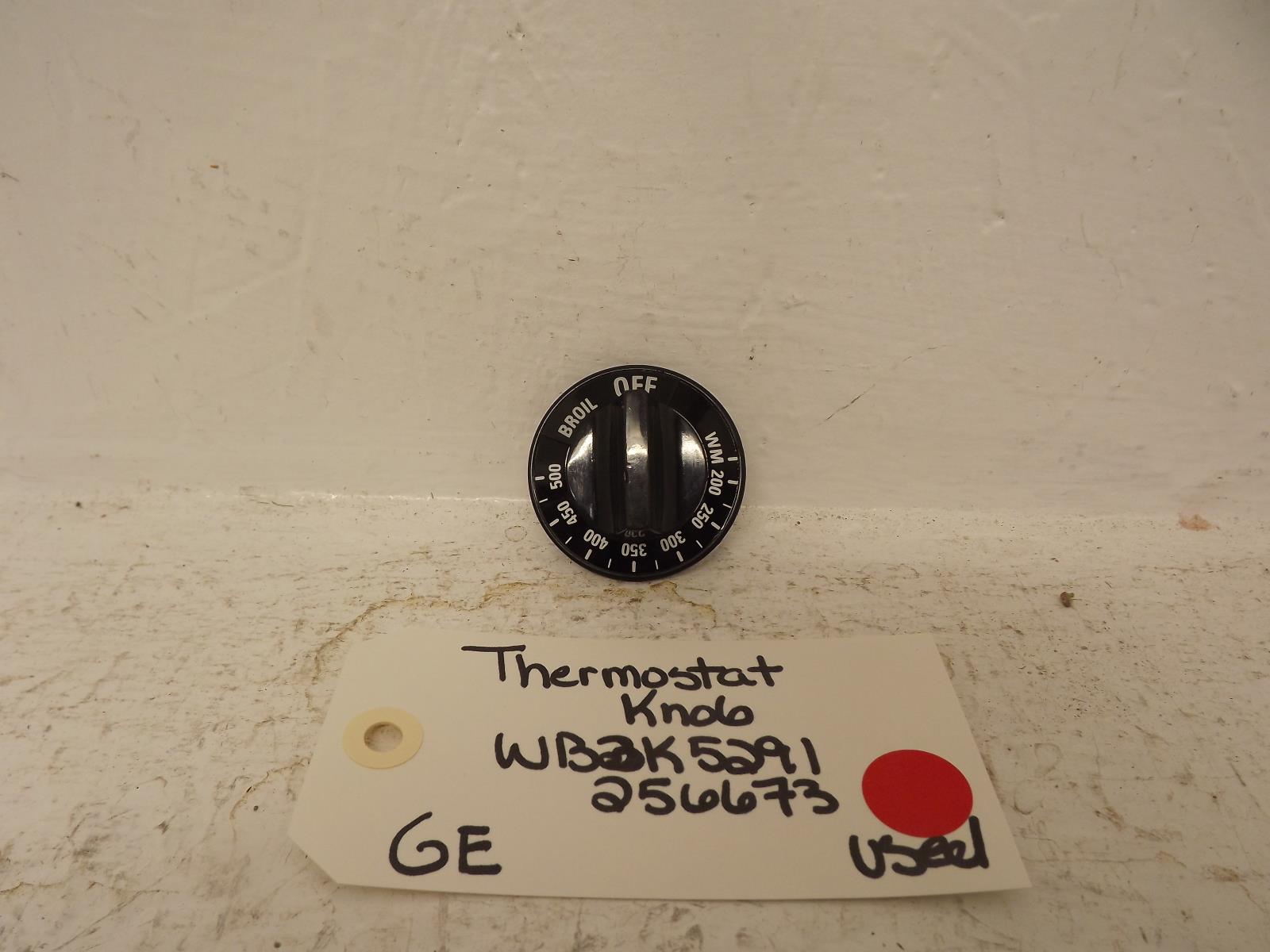 GE Range WB3K5291 256673 Thermostat Knob Used GE Range WB3K5291 256673 Thermostat Knob Used